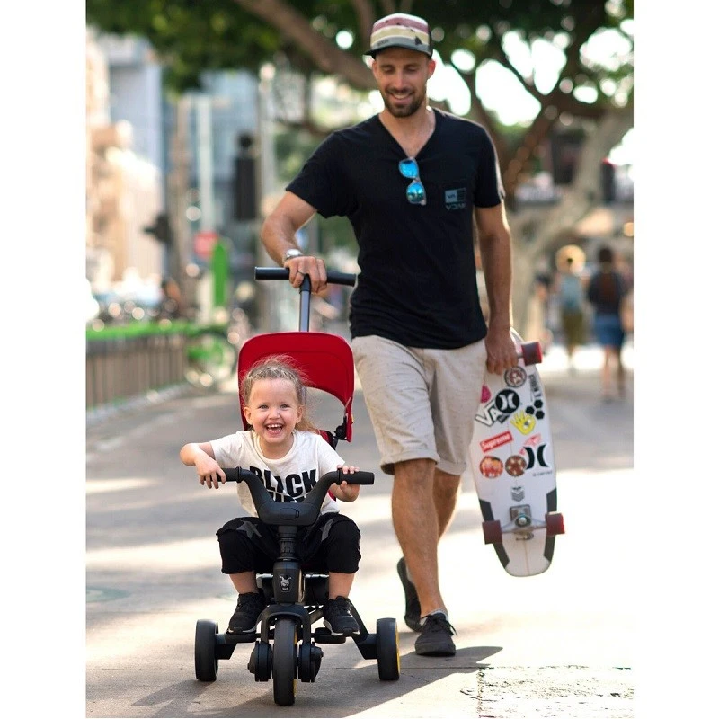 Триколка Doona Liki Trike S3 Desert Green, Зелен/Черен